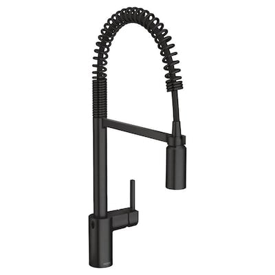 Moen Align Matte Black 1-Handle Deck Mount Pull-Down Handle/Lever Commercial/Residential Kitchen Faucet