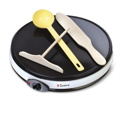 12 in. White Non-Stick Crepe Maker - Super Arbor