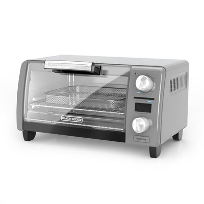 Crisp 'n Bake 4-Slice Silver Countertop Oven - Super Arbor