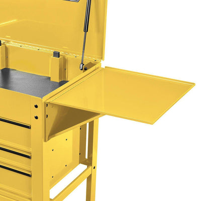 U.S. GENERAL Side Tray for 5-Drawer Mechanics Cart and 6-Drawer Full-Bank Cart, Yellow - Super Arbor