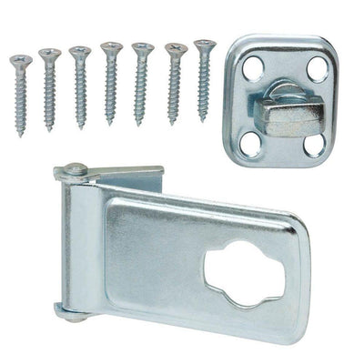 4-1/2 in. Zinc-Plated Latch Post Safety Hasp - Super Arbor