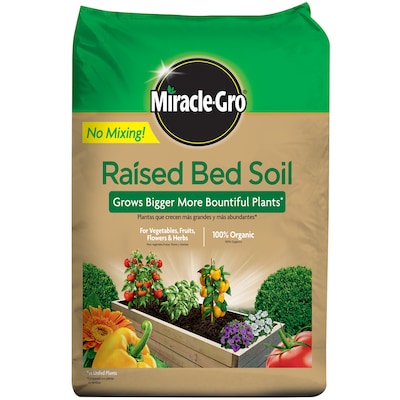 Miracle-Gro 1.5-cu ft Organic Raised Bed Soil