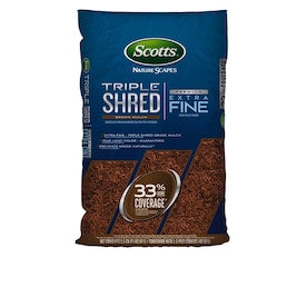 Scotts Nature Scapes Triple Shred 1.5-cu ft Brown Mulch