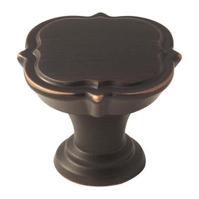 Grace Revitalize 1-3/8 in. (35 mm) Oil-Rubbed Bronze Cabinet Knob - Super Arbor