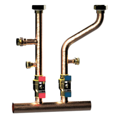 Primary/Secondary Copper Manifold Installation Kit for Combination Boilers - Super Arbor