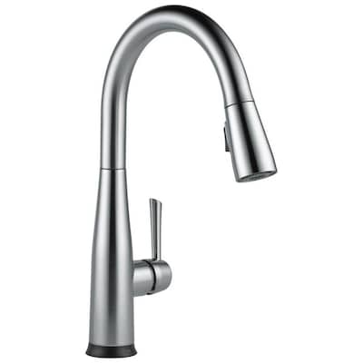 Delta Essa Touch2O 1-Handle Deck Mount Pull-Down Handle/Lever Residential Kitchen Faucet