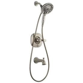 Delta Nura Stainless 1-Handle Bathtub and Shower Faucet with Valve - Super Arbor