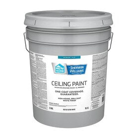 HGTV HOME by Sherwin-Williams Ceiling Flat White Latex Paint (Actual Net Contents: 640-fl oz) - Super Arbor