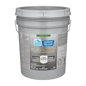 HGTV HOME by Sherwin-Williams Everlast Ultra White/Base1 Satin Exterior Tintable Paint (Actual Net Contents: 630-fl oz) - Super Arbor