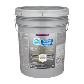 HGTV HOME by Sherwin-Williams Everlast Ultra White/Base1 Semi-Gloss Exterior Tintable Paint (Actual Net Contents: 630-fl oz) - Super Arbor