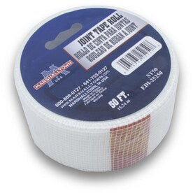 Marshalltown 2-in x 50-ft Mesh Construction Self-Adhesive Joint Tape - Super Arbor