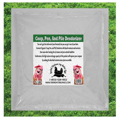 Vermont Organics Reclamation Soil 5 lb. Coop, Pen and Pile Deodorizer - Super Arbor