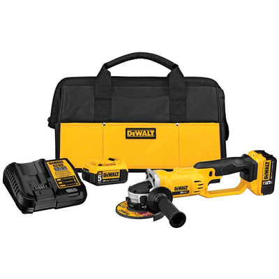 20-Volt MAX Lithium-Ion Cordless Cut-Off Tool Kit with (2) Batteries 5Ah, Charger and Contractor Bag
