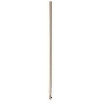 36 in. Polished Nickel Down Rod - Super Arbor