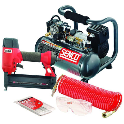 FinishPro Kit 18 Brad Nailer and PC1010 Compressor - Super Arbor