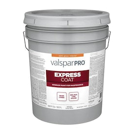 Valspar Pro ExpressCoat Extra White Semi-Gloss Latex Tintable Paint (Actual Net Contents: 620-fl oz) - Super Arbor