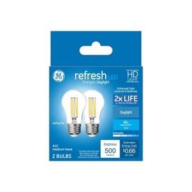 GE Refresh 60-Watt EQ A15 Daylight Dimmable LED Light Bulb (2-Pack) - Hardwarestore Delivery