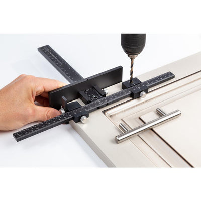 Cabinet Hardware Jig for Installation of Handles and Knobs on Doors and Drawer Fronts - Super Arbor