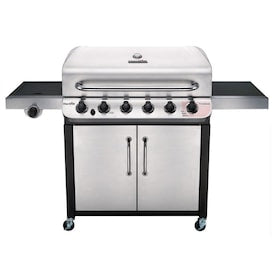 Char-Broil Performance Stainless 6 Liquid Propane Gas Grill with 1 Side Burner - Super Arbor