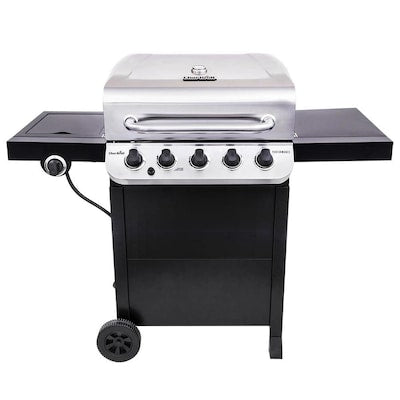 Char-Broil Performance Black and Stainless 5-Burner Liquid Propane Gas Grill with 1 Side Burner - Super Arbor