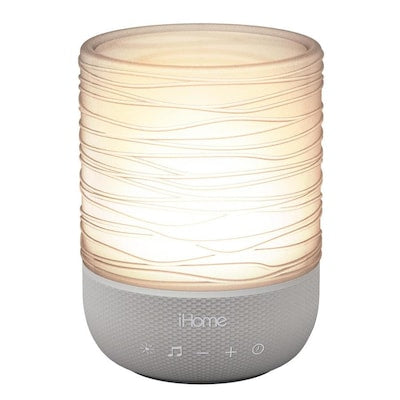 iHome 4.85-in Meditative Light and Sound Therapy Candle Light