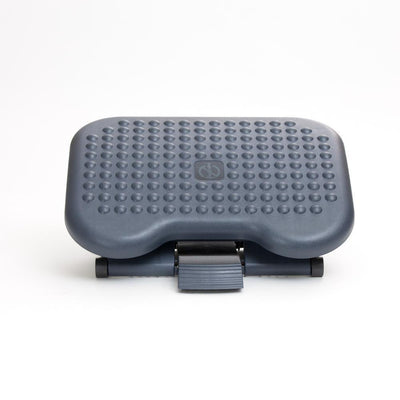 Black Plastic 3-Position Adjustable Height Ergonomic Foot Rest - Super Arbor