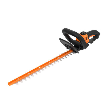 Worx POWER SHARE 20-Volt Li-Ion 22 in. Electric Cordless Hedge Trimmer, 3/4 in. Cutting Capacity (Tool-Only) - Super Arbor