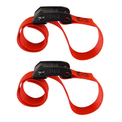 3 ft. x 1 in. Cam with Cinch Strap in Red (2-Pack) - Super Arbor