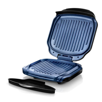 72 sq. in. Classic Blue Ultra-Durable Non-Stick Diamond Infused Low Fat Grill - Super Arbor