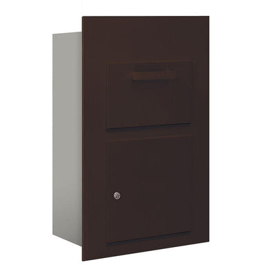 3600 Series Collection Unit Aluminum USPS Front Loading for 5 Door High 4B Plus Mailbox Units - Super Arbor