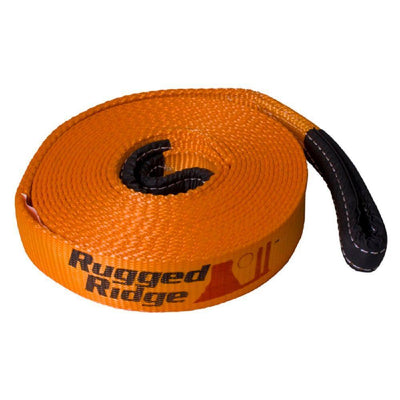 Rugged Ridge 3 in. x 30 ft. Recovery Strap - Super Arbor