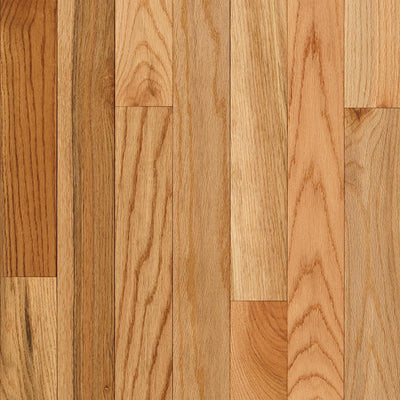 Bruce Plano Oak Country Natural 3/4 in. Thick x 3-1/4 in. Wide x Varying Length Solid Hardwood Flooring (22 sq. ft. / case) - Super Arbor