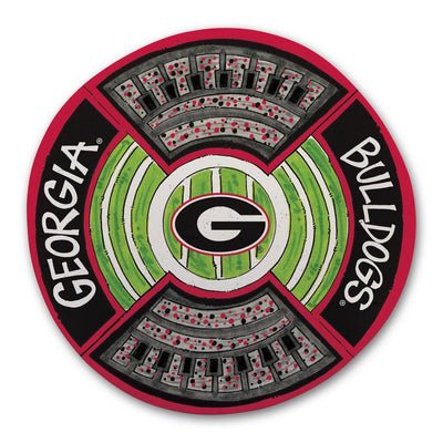 University of Georgia Football Stadium Melamine Platter - Super Arbor