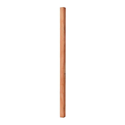 2 in. x 2 in. x 3 ft. Cedar Square End Baluster (6-Pack) - Super Arbor