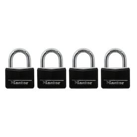 Master Lock 4-Pack 1.78-in Aluminum Keyed Padlock - Super Arbor