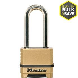 Master Lock 2.27-in Brass Combination Padlock - Super Arbor