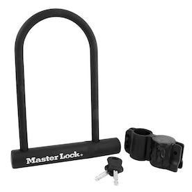Master Lock 5.17-in Steel Keyed U-lock - Super Arbor