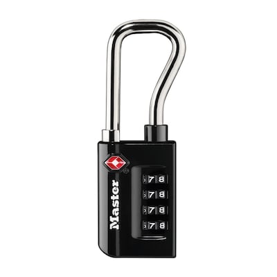 Master Lock 1.378-in Steel Combination Padlock TSA Accepted
