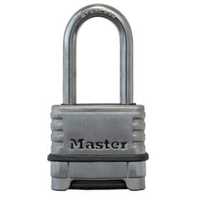 Master Lock 2.25-in Stainless Steel Combination Padlock - Super Arbor