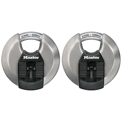 Master Lock 3.125-in Stainless Steel Keyed Padlock
