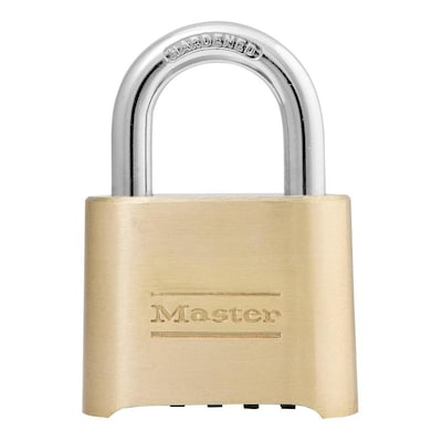 Master Lock 2-in Zinc Combination Padlock