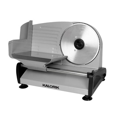 200 W Silver Professional Food Slicer - Super Arbor