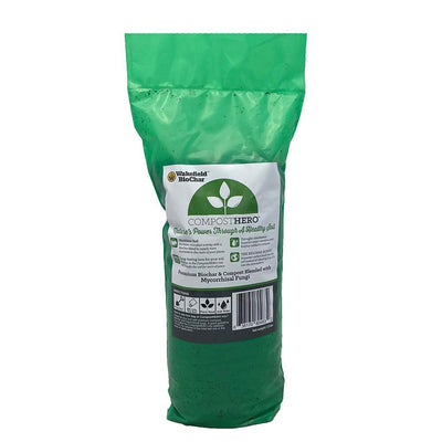 1 lbs. Biochar Organic Soil Conditioner and 1.5 lbs. Organic Compost - Super Arbor