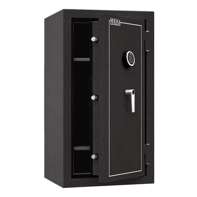 6.4 cu. ft. All Steel Burglary and Fire Safe with Electronic Lock, Hammered Grey - Super Arbor