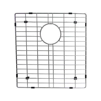 14.25 in. x 17 in. Kitchen Sink Bottom Grid in Stainless Steel - Super Arbor