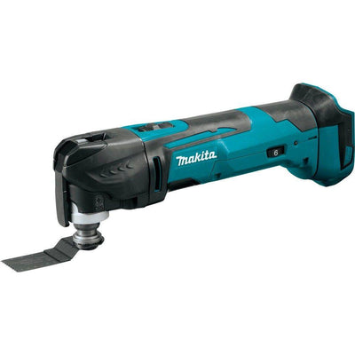 18-Volt LXT Lithium-Ion Cordless Variable Speed Oscillating Multi-Tool (Tool-Only) With Blade and Accessory Adapters - Super Arbor