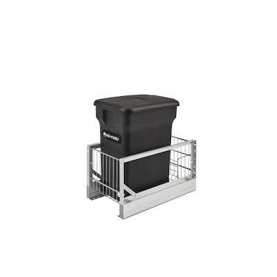 Rev-A-Shelf 24-Quart Plastic Soft Close Pull Out Trash Can