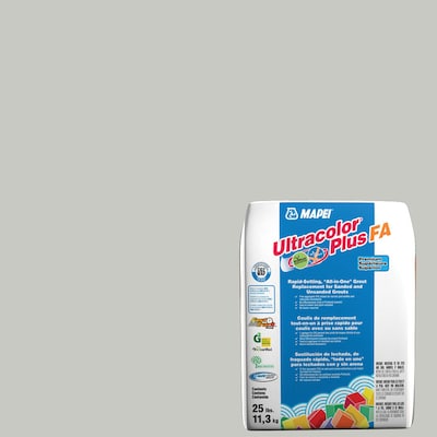 MAPEI Ultracolor Plus FA 25-lb Warm Gray All-in-One Grout