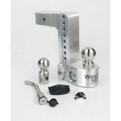 Weigh Safe 8 in. Drop Adjustable Class V Ball Mount - Super Arbor
