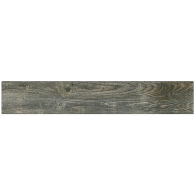 Style Selections Kaden Reclaimed 6-in x 36-in Glazed Porcelain Wood Look Floor Tile